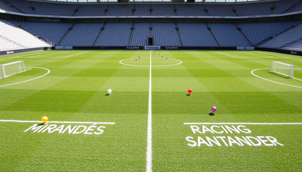 Alineaciones Mirandés vs Racing Santander: análisis táctico